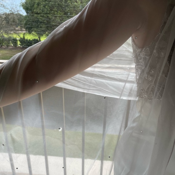 Celeste Couture Gorgeous Dress Norman LeNain Shawl - Picture 12 of 12